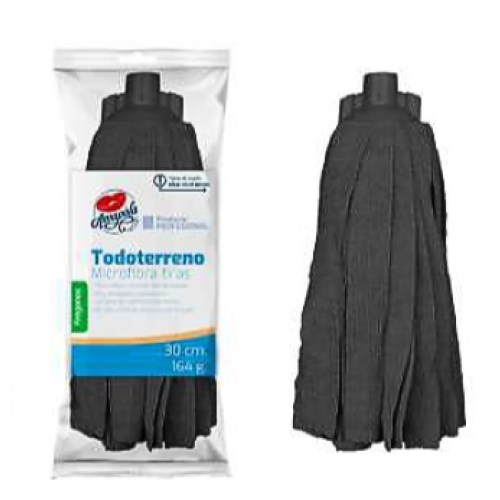 PICO-TEX FREGONA TODOTERRENO NEGRA TIRAS 164 grms C/24 REC. FREGONA Y PALO